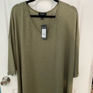 Olive Green V Shirt